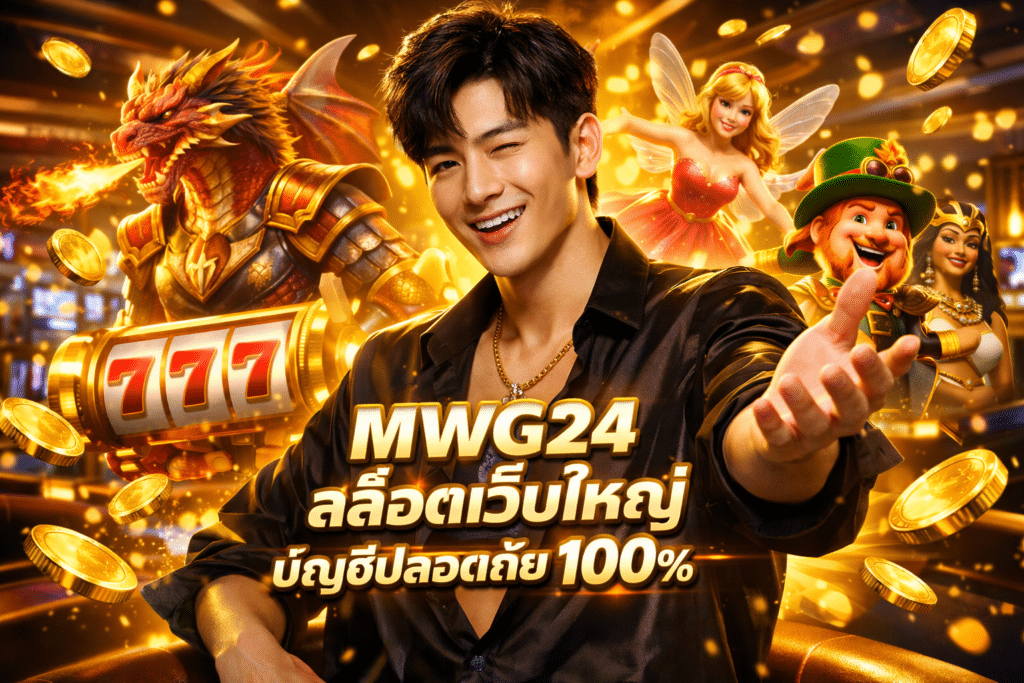 MWG24 สล็อตเว็บใหญ่ บัญชีปลอดภัย คนไทยกว่า 5,000 คนเล่น