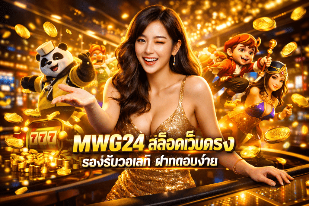 MWG24 สล็อตเว็บตรง รองรับวอเลท ปลอดภัย จ่ายจริง