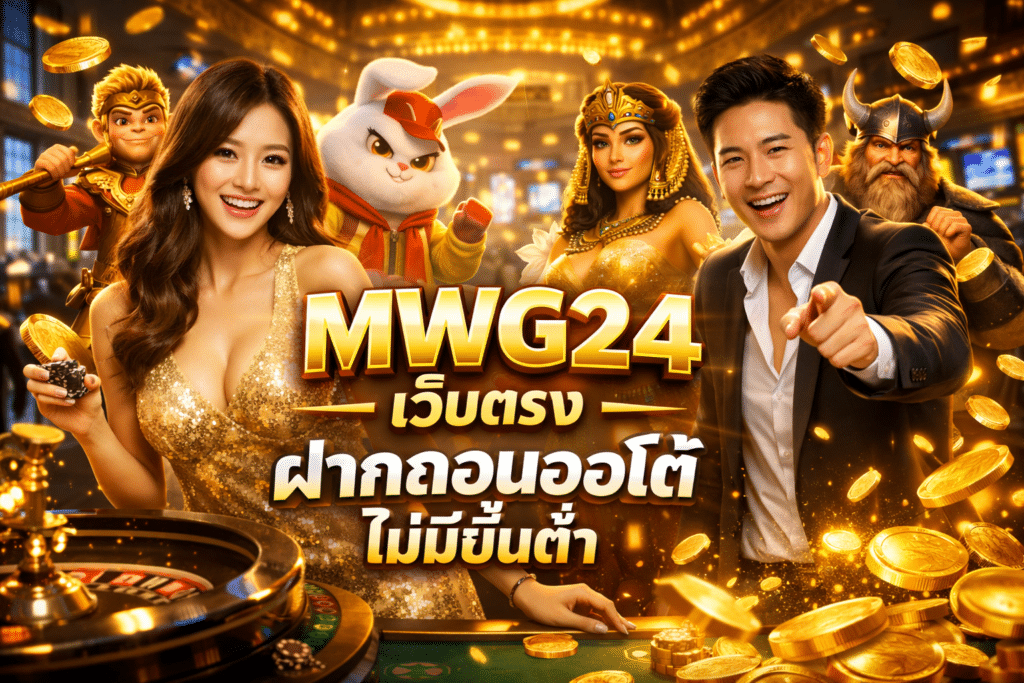 MWG24 เว็บตรง เว็บแท้ ถอนเงินได้จริง ด้วยระบบออโต้